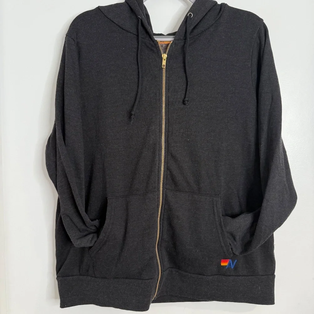 Aviator Nation Rock and Roll Zip Hoodie – Size XL - Picture 3 of 4